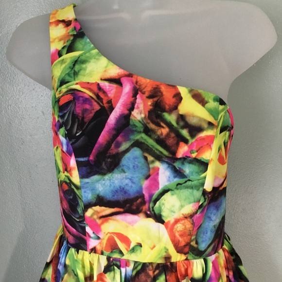 ModCloth Minuet one shoulder party dress - Picture 2 of 8